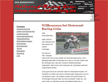 Tablet Screenshot of motorrad-racing.de